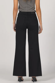 Fiona Wide Leg Jeans- Black Arrow Dear John