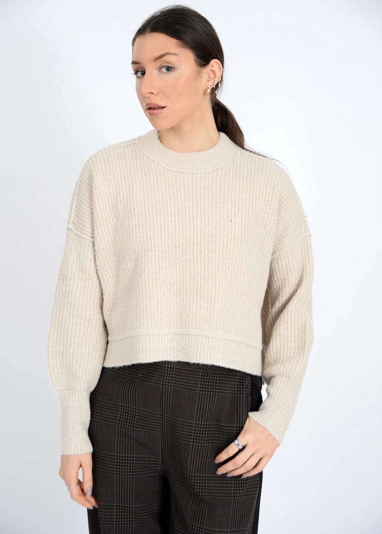 Sumire Crewneck Pullover Sweater RD Style