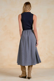 Knit Mock Neck Maxi Dress Elan
