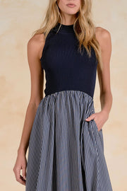 Knit Mock Neck Maxi Dress Elan