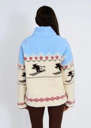 Alpine Sherpa Quarter-Zip Front Jacket RD Style