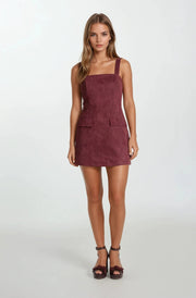 Well Suede Romper Sincerely Ours