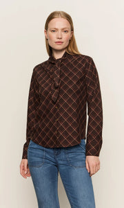 Autumn Plaid Blouse Sanctuary