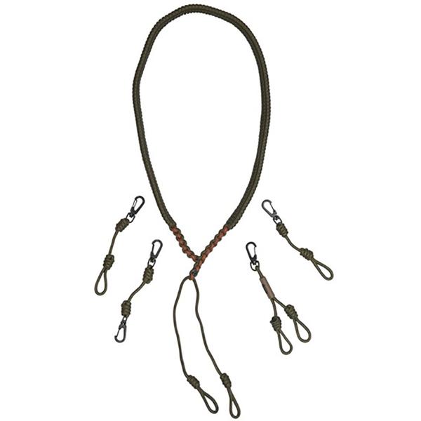 DIY CALL LANYARD (ZIPPER BRAID)