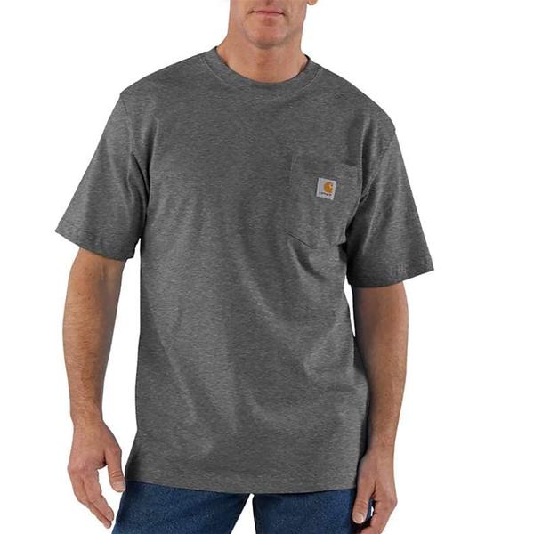 Workwear Pocket T-Shirt CRH/CARBONHEATHER