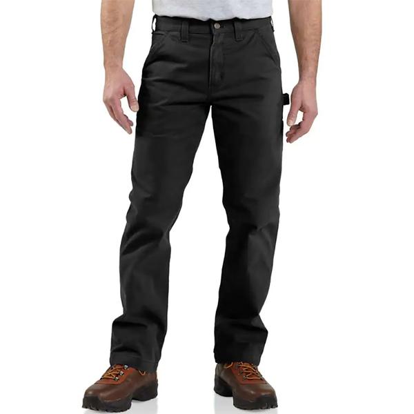 MEN`S WASHED TWILL DUNGAREE BLK/BLACK