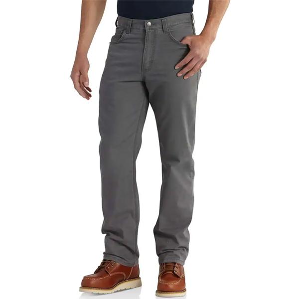 MEN`S RUGGED FLEX RIGBY FIVE POCKET PANT 039/GRAVEL