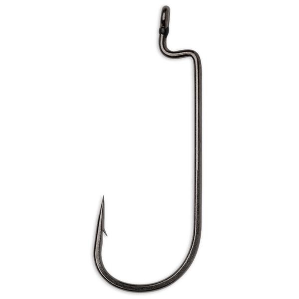 HD WORM HOOK #5/0 BLACK NICKEL 5PK