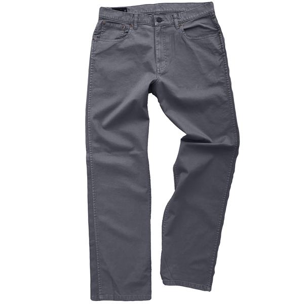 MEN`S FIVE POCKET STRETCH TWILL PANT PEBBLE