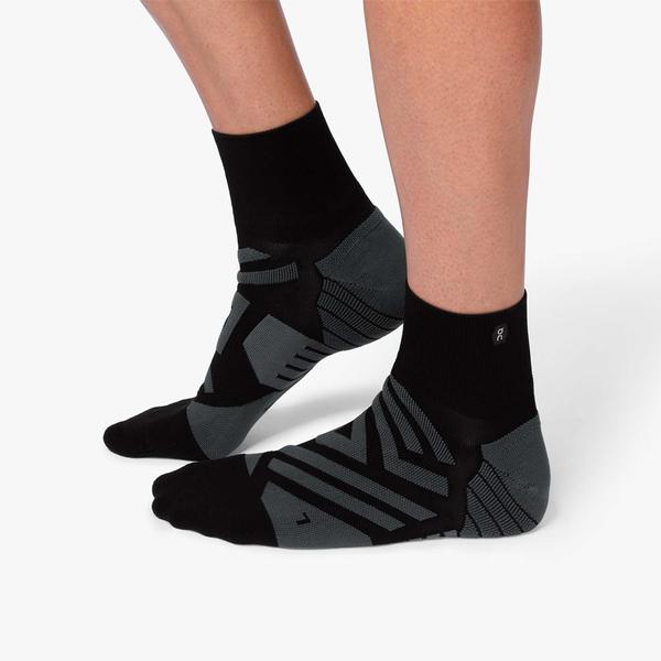 MEN`S MID SOCKS BLACK/SHADOW