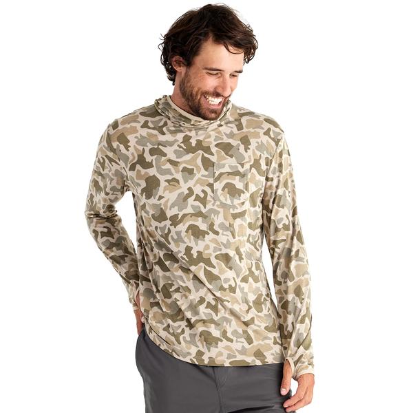 MEN`S BAMBOO LIGHTWEIGHT HOODY 708/BARRIERCAMO