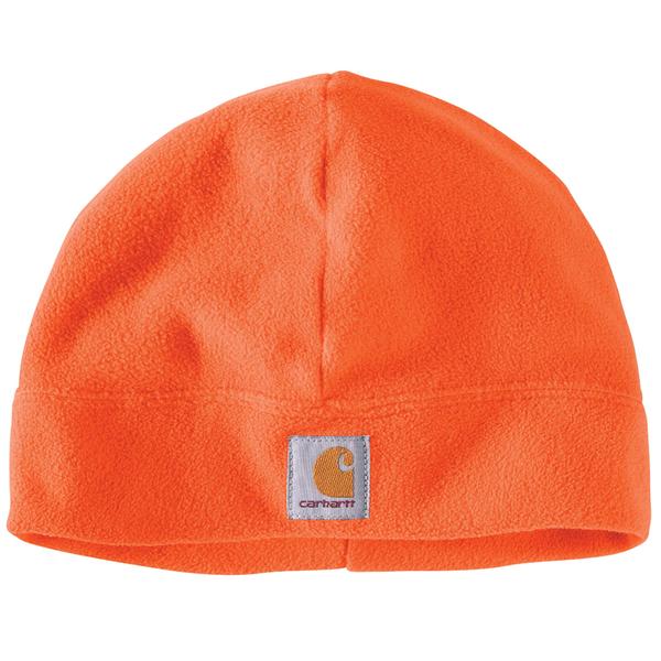 MEN'S FLEECE HAT BOG/BRITEORANGE