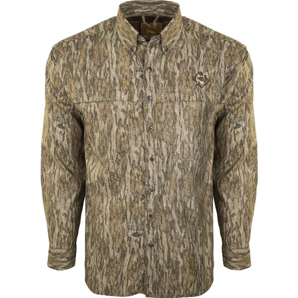 YOUTH MESH BACK FLYWEIGHT SHIRT 2.0 006/BOTTOMLAND