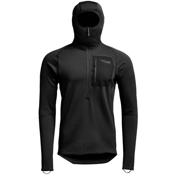 MEN'S HEAVYWEIGHT HOODY BK/BLACK