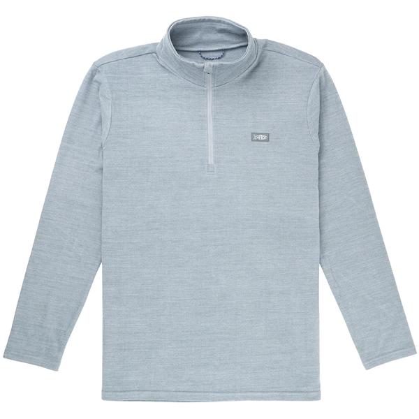 COASTAL LAYER 1/4-ZIP STEELHEATHER