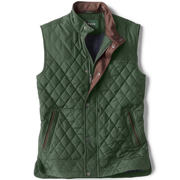 RT7 QUILTED VEST 26/DARKPINE