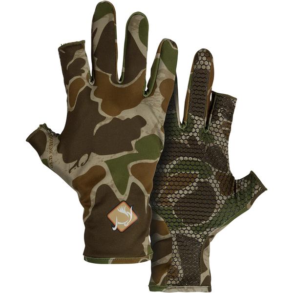 FINGERLESS PERF STRETCH TURKEY GLOVES 037/OLDSCHOOLGREEN