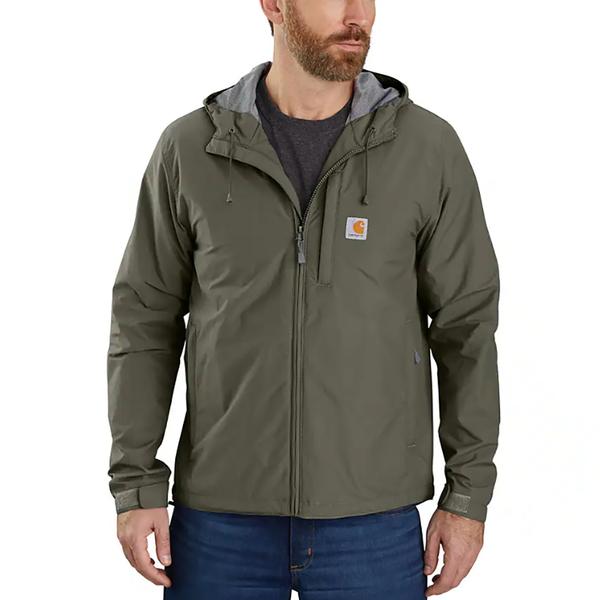 MEN'S RAIN DEFENDER® RELAXED FIT LIGHTWEIGHT JACKET DOV/DUSTYOLIVE