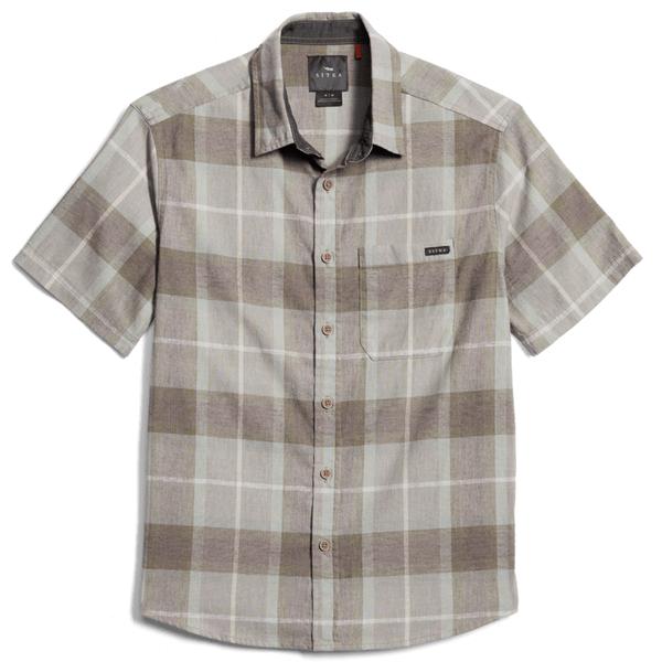 AMBARY PLAID S/S SHIRT OLV/OLIVE