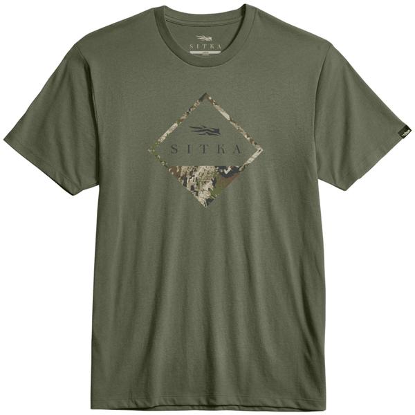 OPTIFADE BADGE TEE OLV/OLIVEGREEN