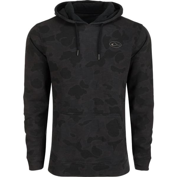  The Three End Camo Hoodie