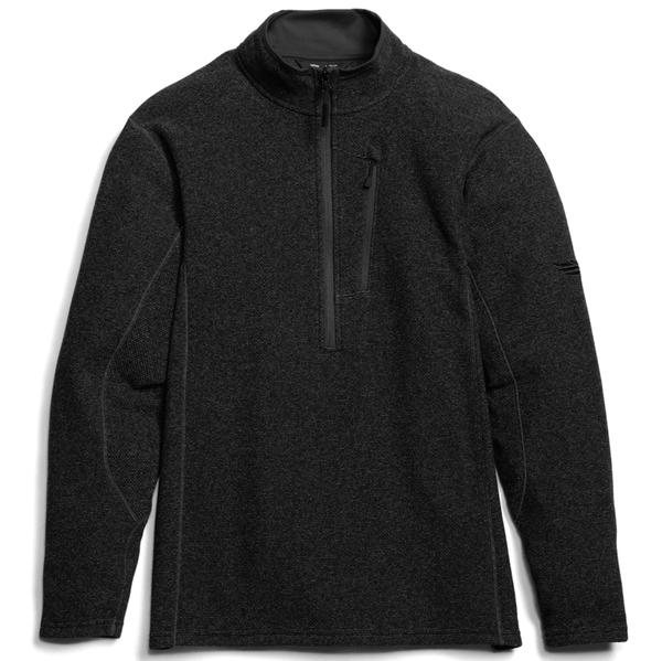 SNOWCREST HALF-ZIP FLEECE BH/BLACKHEATHER