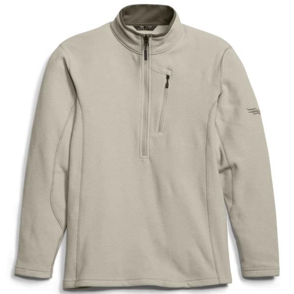 SNOWCREST HALF-ZIP FLEECE OAKH/OAKHEATHER