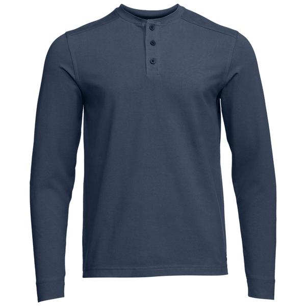 FOOTHILLS L/S HENLEY STR/STARLIGHTBLUE