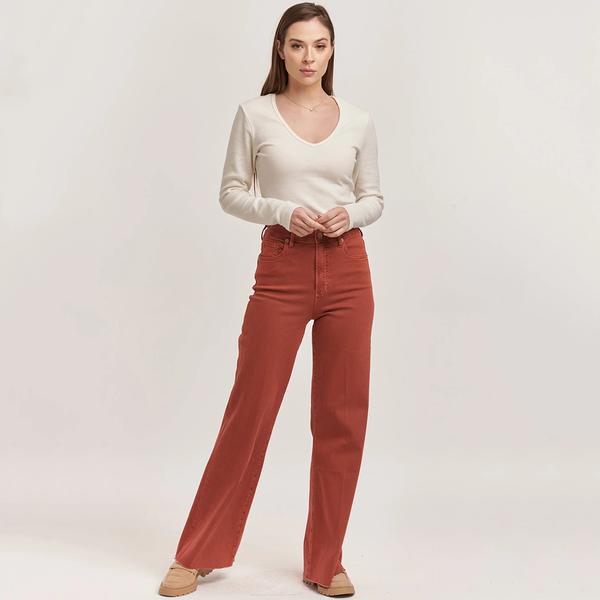 FIONA HIGH RISE WIDE LEG JEANS ASTRODUST