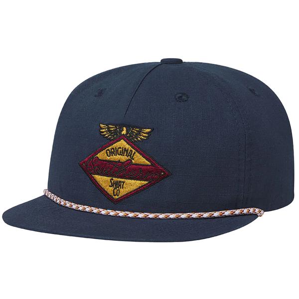 RIPSTOP 5-PANEL SNAPBACK 1196/CLASSICNAVY