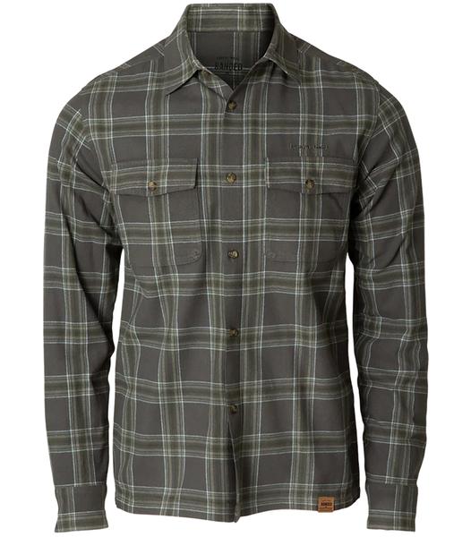 EVERGLADES FLANNEL SHIRT CHP/CHARCOALPLAID