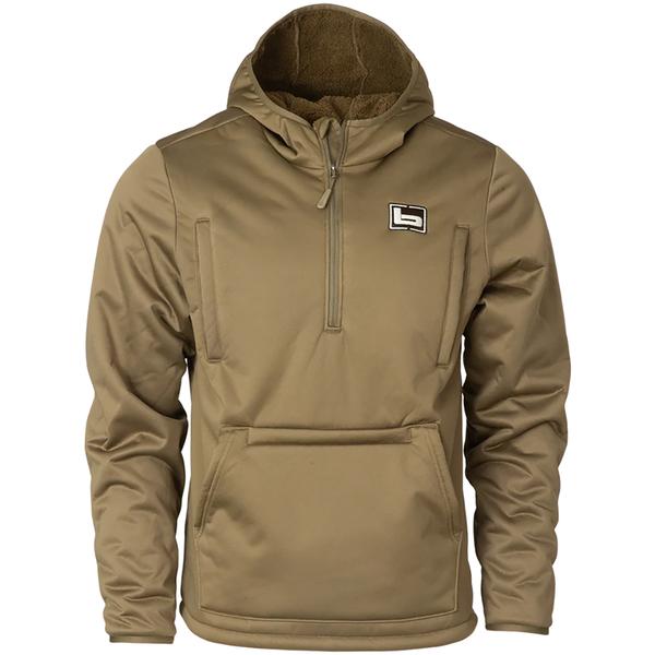 FANATECH Softshell 1/2-ZIP SM/SPANISHMOSS