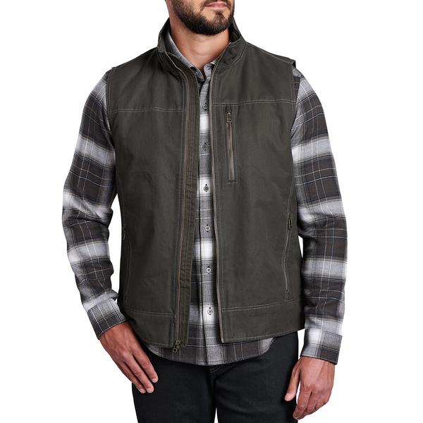 Khul Men's Burr Vest GUNMETAL