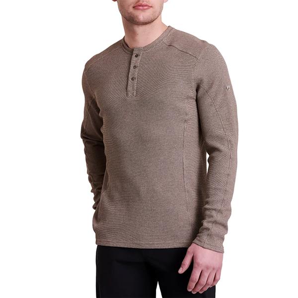 MEN`S KONFLIKT HENLEY OATMEAL