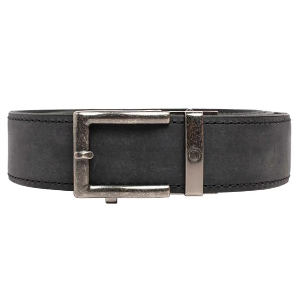 CRAZY HORSE BLACK LEATHER 1.5`` BELT