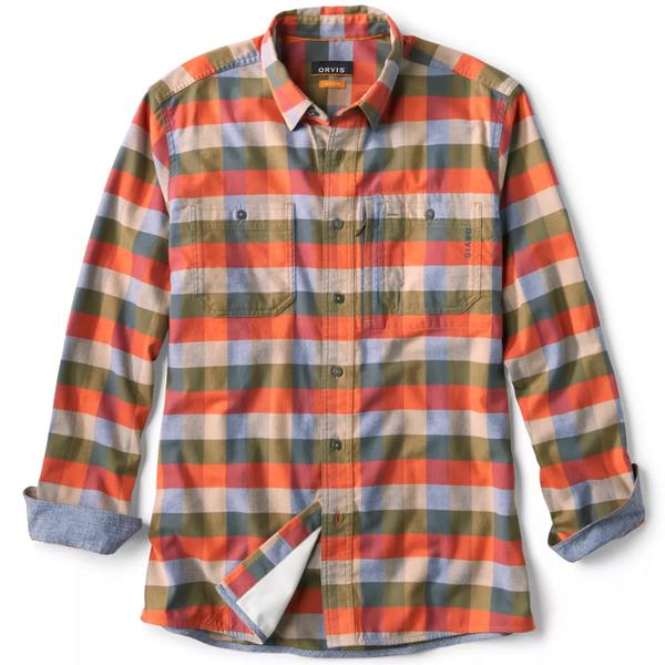 FLAT CREEK TECH FLANNELS 24/TARRAGON