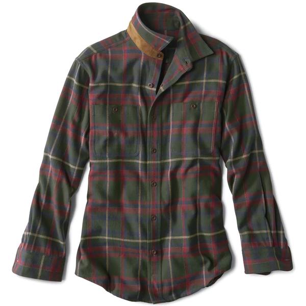 PERFECT FLANNEL SHIRT REG 26/HUNTER/NAVY