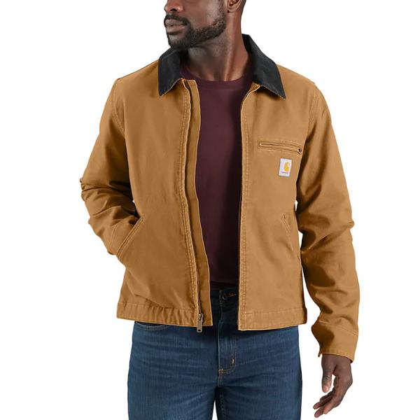  Men's Rugged Flex Relaxed Fit Duck Detroit Jacket